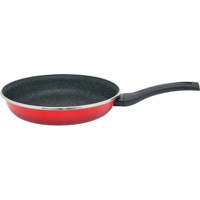 METALAC Granite induction smaltovaná panvica 20 cm červená