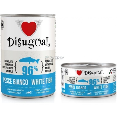 Disugual Dog Mono White Fish 400 g