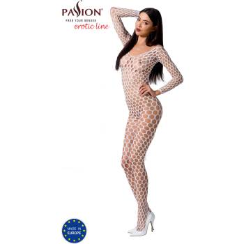 Image 1 of Passion Bodystocking BS077 White