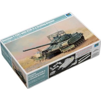Trumpeter T-72B1 with KTM-6 & Grating Armour1:35