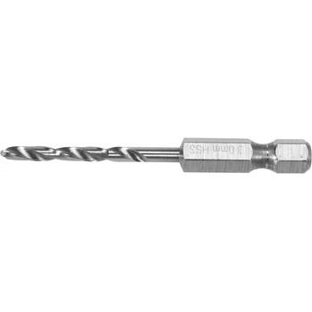 YATO HEX 1/4 3x31x61mm kovový vrták (YT-44863)