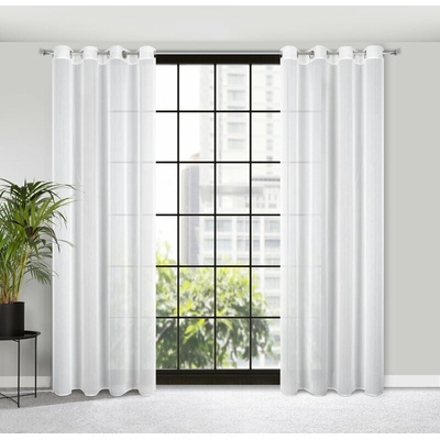 ZÁCLONA KALIA 140X260 CM BIELA