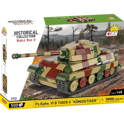 COBI 2732 World War II Nemecký ťažký tank Pz.Kpfw. VI B Tiger II KÖNIGSTIGER 1:48