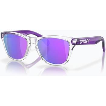 Oakley Детски слънчеви очила Oakley Frogskins XXS clear/prizm violet