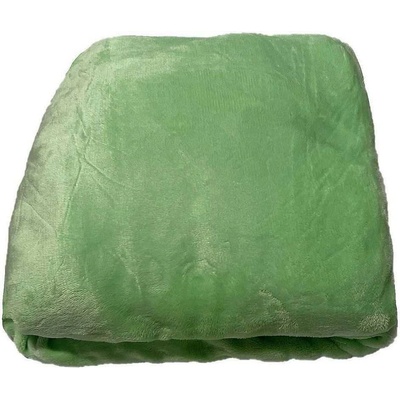 Jerry Fabrics plachta mikroplyš pastelovo zelená Polyester 180x200