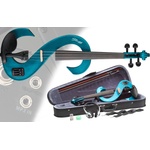 Stagg Цигулка електрическа stagg - Модел evn 4/4 mbl с калъф и аксесоари