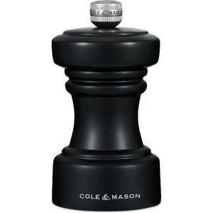 Cole & mason (Англия) Мелничка за сол COLE & MASON HOXTON - 10.4 см - цвят черен (Cole & Mason H 233060)