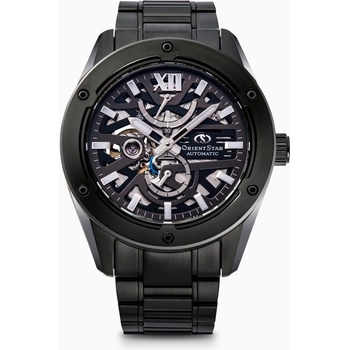 Orient Star RE-BZ0004B Мъжки часовник - Автоматичен Скелетон, Черен, 42.3мм, Резерв 60ч, 100м Водоуст. , Avant-Garde