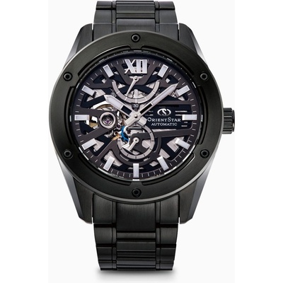 Orient Star RE-BZ0004B Мъжки часовник - Автоматичен Скелетон, Черен, 42.3мм, Резерв 60ч, 100м Водоуст. , Avant-Garde