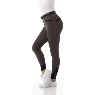 Equithème Rajtky Safir Je t'aime s gripem na kolenou dětské brown black