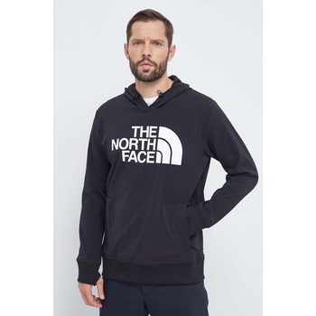 The North Face Спортен суичър The North Face Tekno Logo в черно с качулка с принт (NF0A82V6JK31)