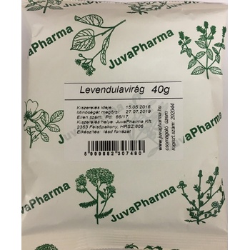 JuvaPharma čaj Levanduľa kvet 40 g