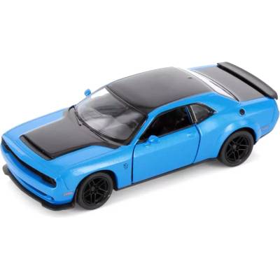 Kinsmart Метална количка Kinsmart - 2023 Dodge Challenger SRT Demon 170, 1: 36, синя (54133)