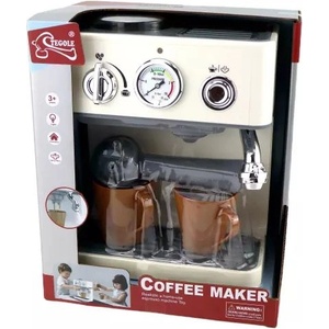 Man Yuk Toys Детска кафемашина с истинска пара, светлинни и звукови ефекти (f2332)