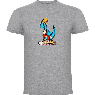 Тениска Kruskis Dino Snow short sleeve T-shirt - Grey (Heather Grey)