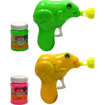 Bublifuk farebná ŽABKA 17x17 cm 0,05 L