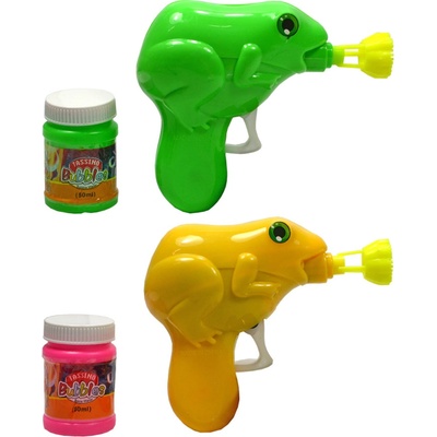 Bublifuk farebná ŽABKA 17x17 cm 0,05 L