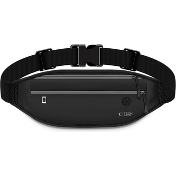 Tech-Protect Универсална спортна чанта за кръст от Tech Protect M7 - Черна (5906302363766)