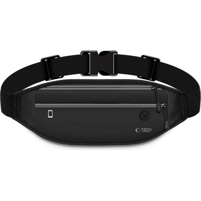 Tech-Protect Универсална спортна чанта за кръст от Tech Protect M7 - Черна (5906302363766)
