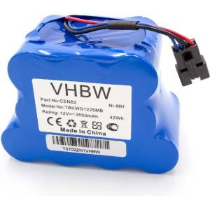 VHBW Батерия за Ecovacs Deebot D800 / D810 / D830, 3500 mAh (800115397)