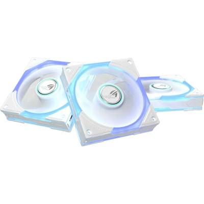 ASUS ROG Eurux GR120 ARGB Reverse Fan White Triple Pack 90DA00K3-B09020