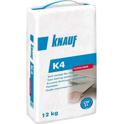 KNAUF Vysoce elastické lepidlo na obklady a dlažby C2T S1 K4 12 kg