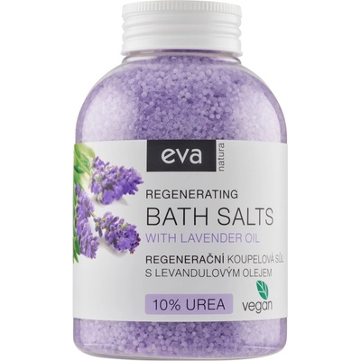 Eva Natura Lavender Oil koupelová sůl s regeneračním účinkem 600 g – Zboží Mobilmania