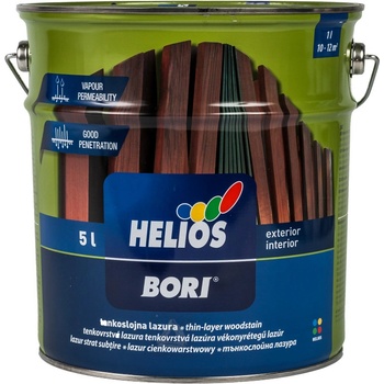 Helios Bori tenkovrstvá lazura 5 l makaser