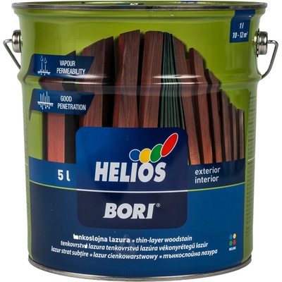 Helios Bori tenkovrstvá lazura 5 l makaser