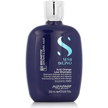 ALFAPARF Milano Semi Di Lino Brunette Anti-Orange Low Shampoo 250 ml