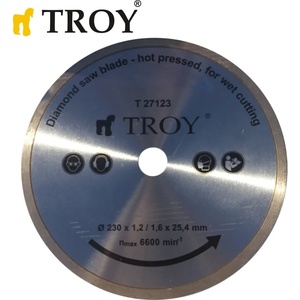 TROY Диамантен диск / Диамантина - диаметър 230 мм / Troy 27123 / (T 27123)