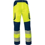 Delta Plus Delta hi-vis m2pa3strhvs / Мъжки светлоотразителни еластични работни панталони - hv жълти (m2pa3strhvjaxg)