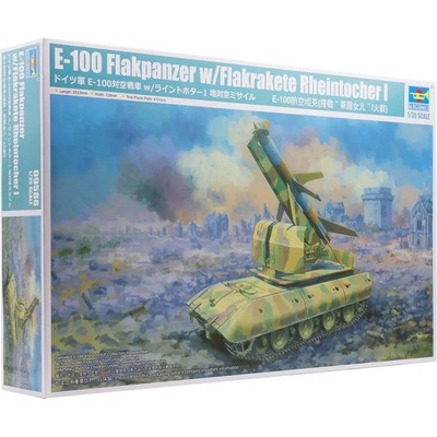 Trumpeter E 100 Flakpanzer w/Flakrakete Rheintocher I stavebnice 1:35