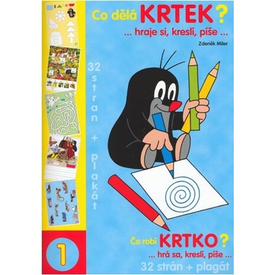 Kreativní sešit Akim Co dělá krtek?