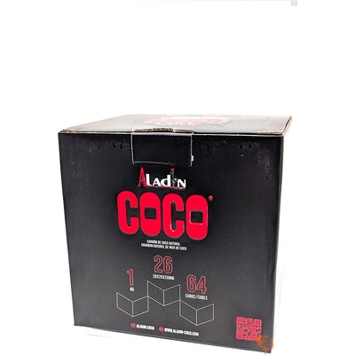 Aladin COCO kokosové uhlíky (brikety) pro vodní dýmky 1kg – Zboží Dáma