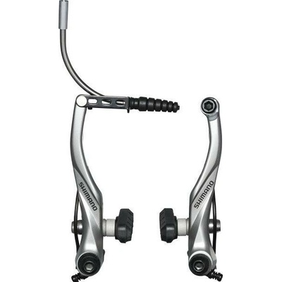 SHIMANO Brzda Alivo V-brake BR-T4000 strieborná s vodiacou trubkou