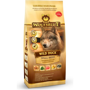 Wolfsblut Wild Duck Small Breed kačica so zemiakmi 2 kg