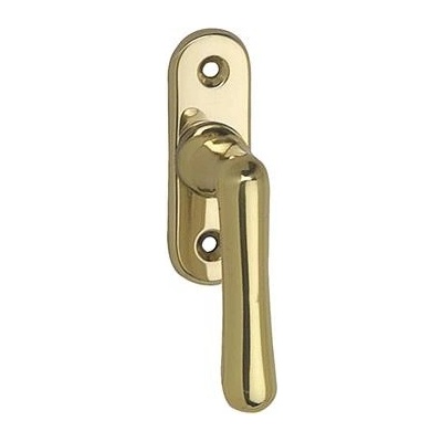 GRUNDMANN okenní klika rovná ELEGANT 504, 7x33, mosaz leštěná