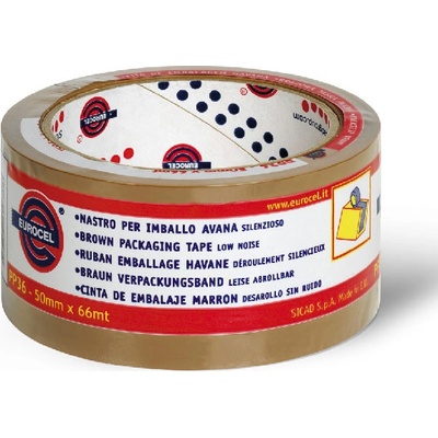 Eurocel Лепяща безшумна опак. лента Eurocel 50mm x 66m (1933022-34-531)