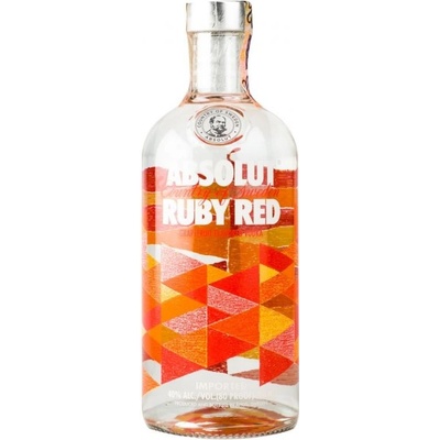 Absolut Ruby Red 1 l (čistá fľaša)