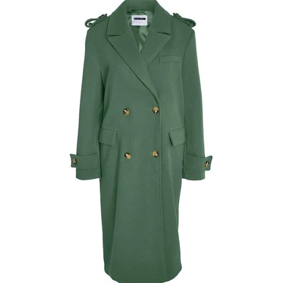 NOISY MAY Палто Noisy may Violet coat - Green (Foliage Green)