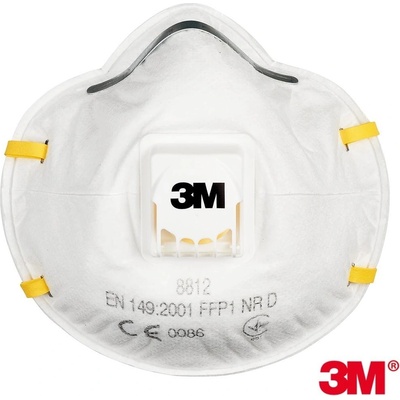 3M 8812 Respirátor FFP1 s výdechovým ventilem 10 ks
