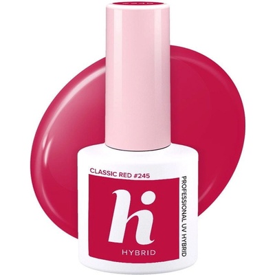 HI Hybrid Hybridní lak 245 Classic Red 5 ml