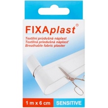 FIXAplast Náplasť SENSITIVE nedelená s vankúšikom 1 m x 6 cm