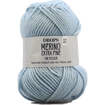 Drops Merino Extra Fine 39 ledová modrá