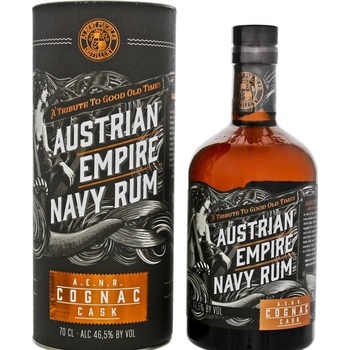 Austrian Empire Navy Reserva Cognac Double Cask Rum 46,5% 0,7 l (tuba)