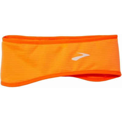 Brooks Notch Thermal Headband Oranžová