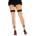 Leg Avenue Spandex Backseam Stockings 1963 Nude-Black