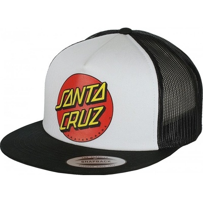 Santa Cruz Classic Dot Mesh white/black 2018