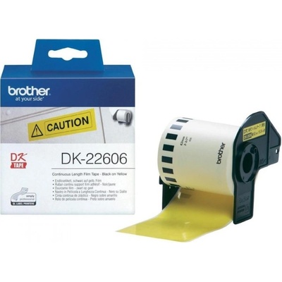 BROTHER žlutá filmová role DK-22606/ QL/ 62mm x 15,24m DK22606